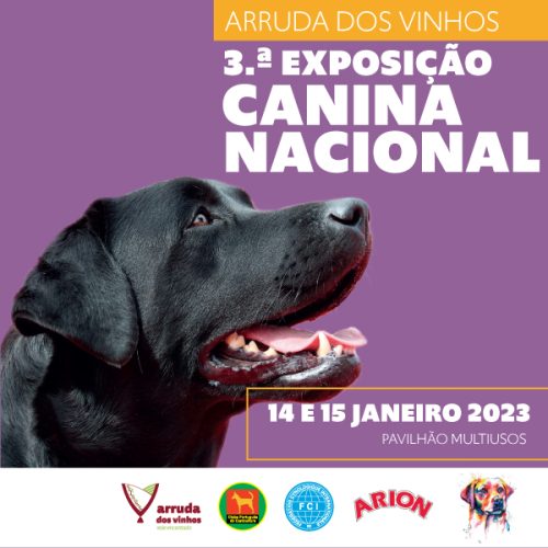 3.ª Exposição Canina Nacional de Arruda dos Vinhos - Horários
